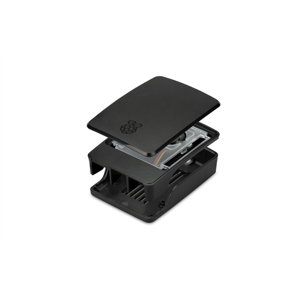 Raspberry pi sc1160 accesorio para placa de desarrollo funda negro, gris