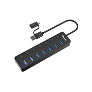 Equip 128965 hub de interfaz usb 3.2 gen 1 (3.1 gen 1) type-a 5000 mbit/s negro
