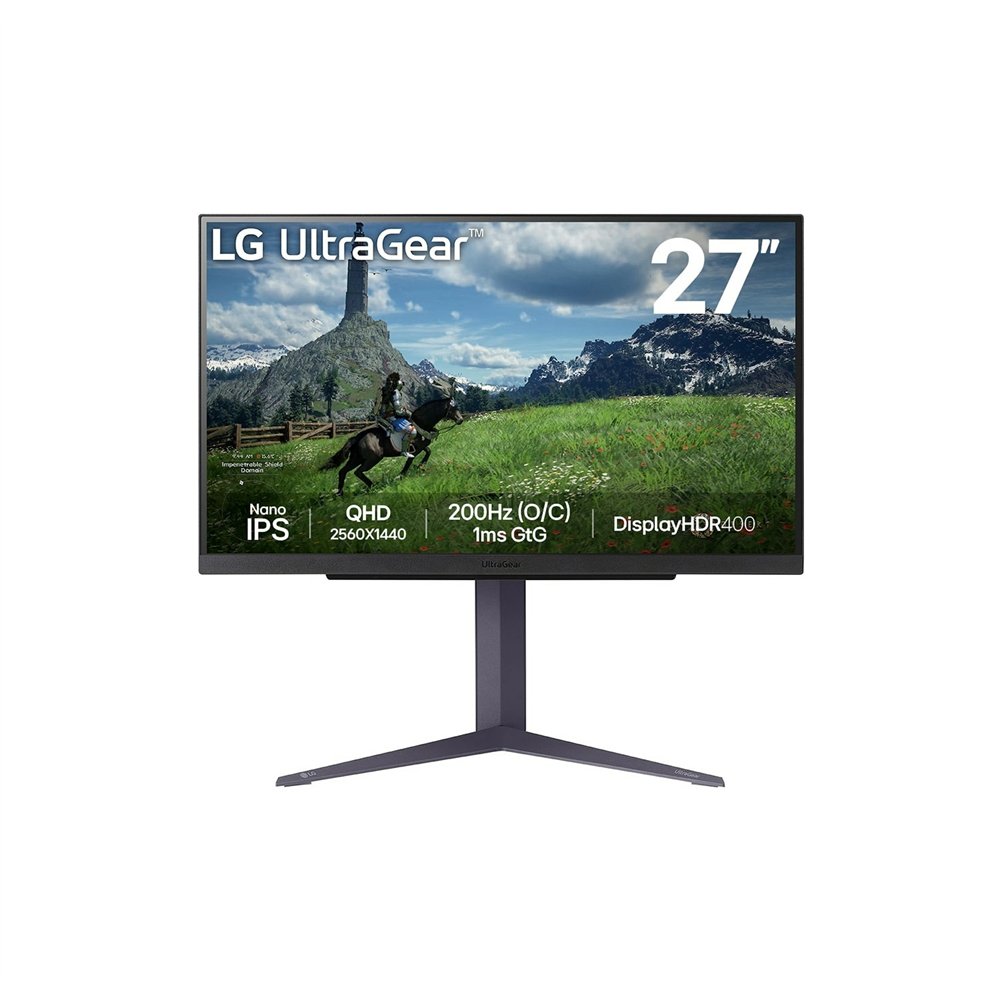 Lg 27gs85q-b pantalla para pc 68,6 cm (27") 2560 x 1440 pixeles quad hd lcd negro