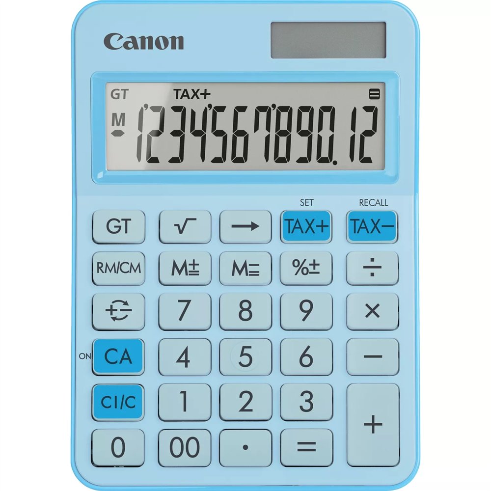 Canon ls-125kb calculadora escritorio calculadora bã¡sica azul