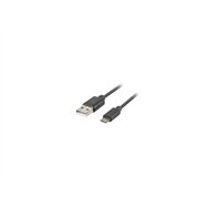 Lanberg ca-usbm-20cu-0030-bk cable usb usb 2.0 3 m usb a usb c negro