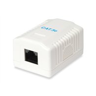 Equip 235113 caja de tomacorriente rj-45 blanco