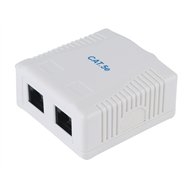 equip 235114 caja de tomacorriente rj-45 blanco