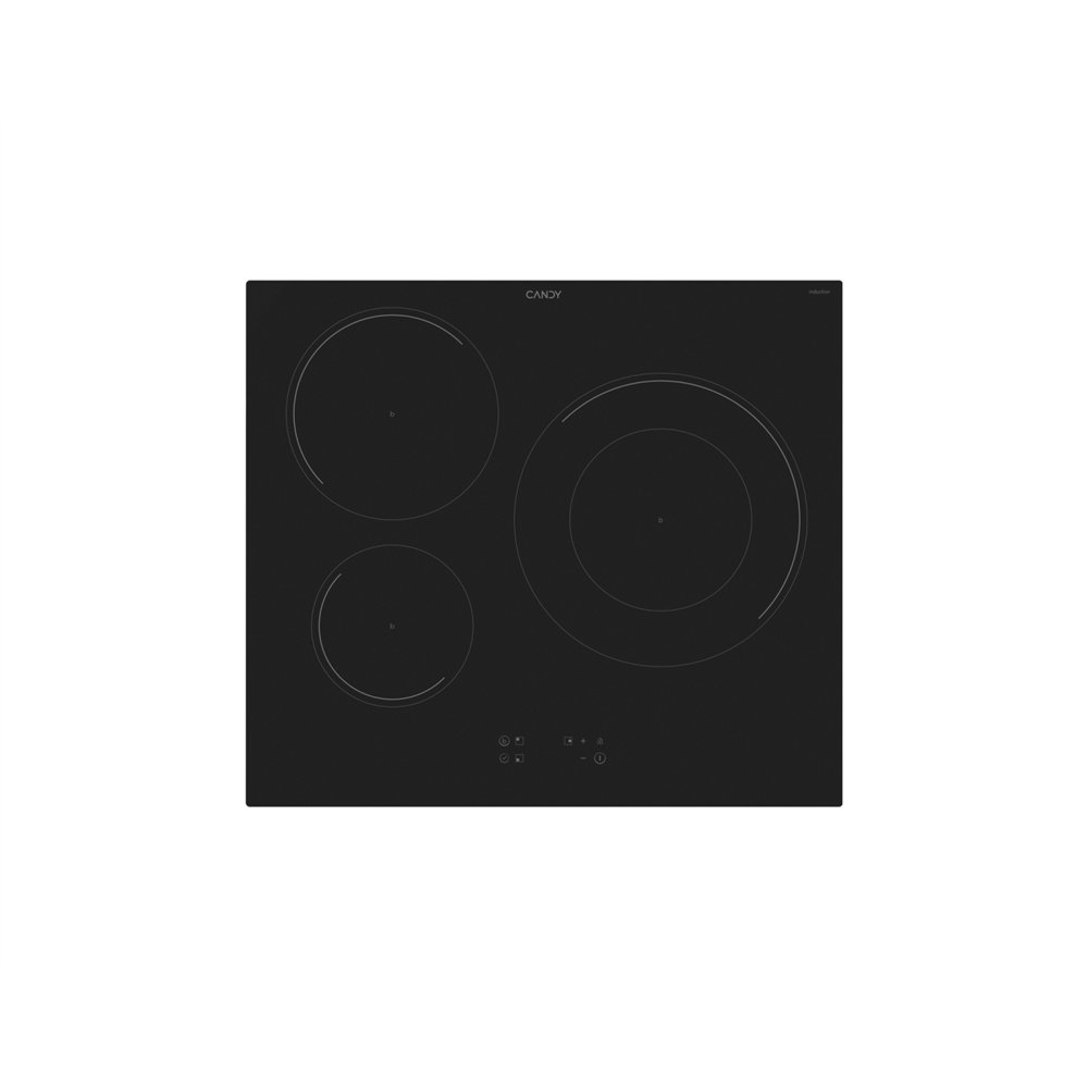 Candy comfort ci633c/e14u negro integrado 59 cm con placa de inducción 3 zona(s)