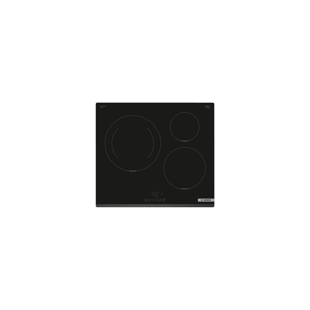bosch serie 4 pij631bb5e hobs negro integrado 59.2 cm con placa de inducción 3 zona(s)