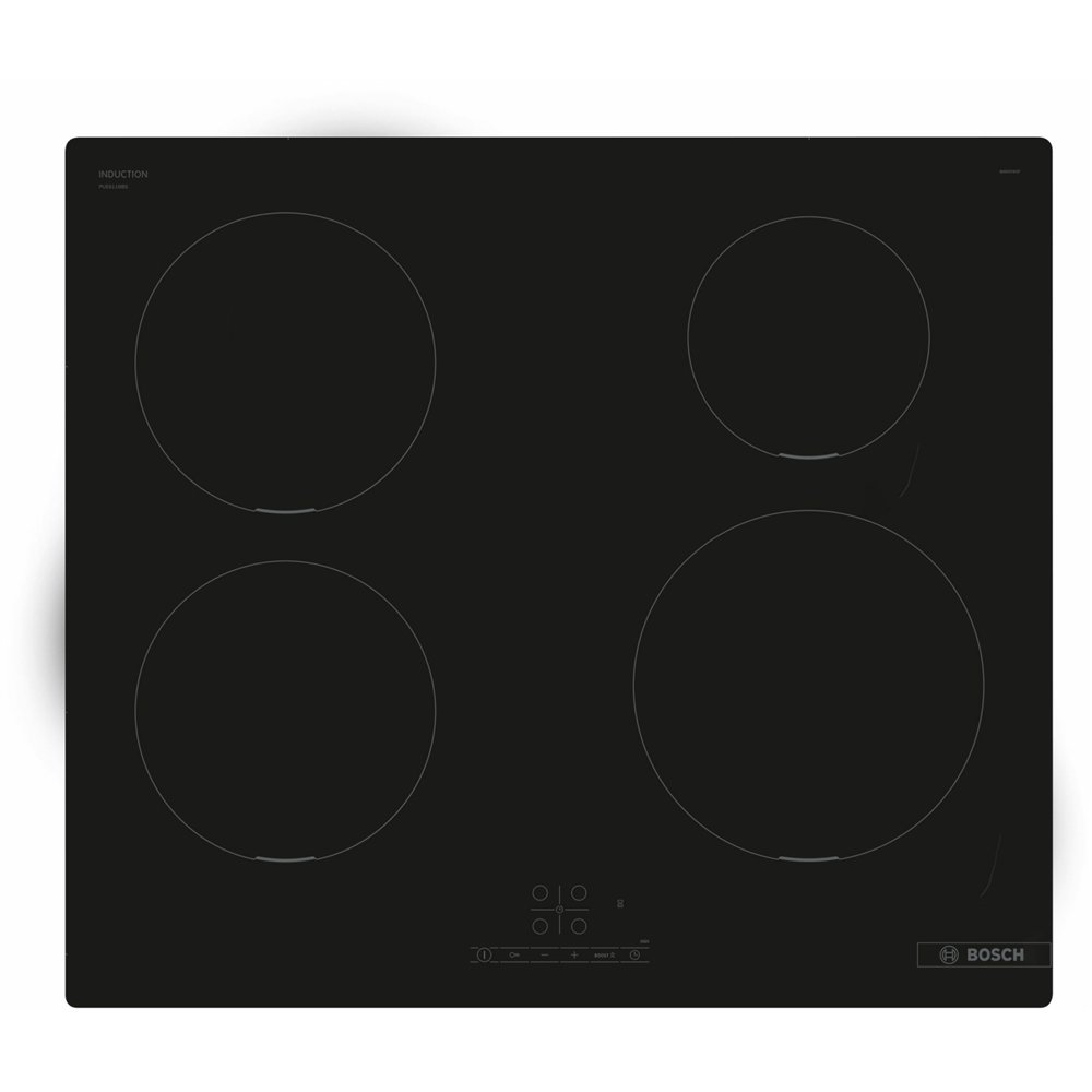Bosch serie 4 pue611bb5e hobs negro integrado 60 cm con placa de inducciã³n 4 zona(s)
