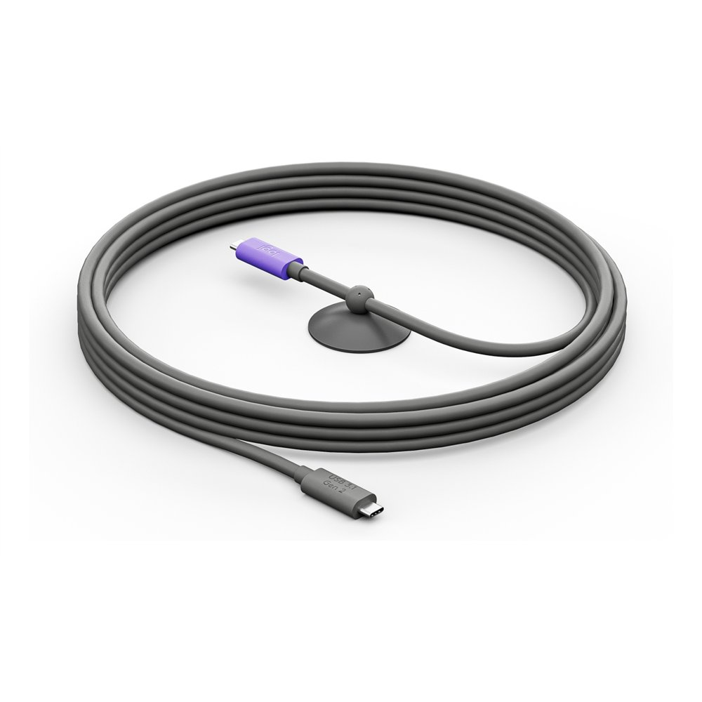Logitech 952-000195 cable usb usb 32 gen 2 (31 gen 2) 5 m usb c grafito violeta
