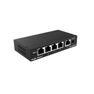 Ruijie networks rg-es205gc switch gestionado l2 gigabit ethernet (10/100/1000) negro