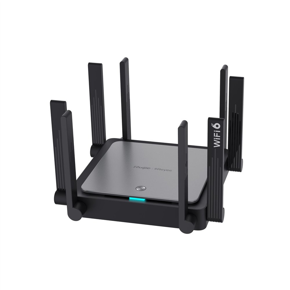 Ruijie networks rg-ew3200gx pro router inalã¡mbrico gigabit ethernet doble banda (2,4 ghz / 5 ghz) negro
