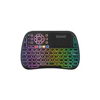 Savio savmkw-04 teclado para móvil qwerty inglés de ee. uu. usb tipo c negro