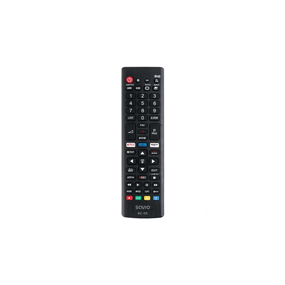 Savio rc-05 do tv lg mando a distancia ir inalámbrico tv, universal botones