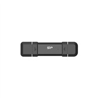 Silicon power ds72 unidad flash usb 250 gb usb type-a / usb type-c 3.2 gen 2 (3.1 gen 2) negro
