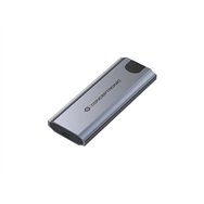 conceptronic dante05g caja para disco duro externo caja externa para unidad de estado sólido (ssd) gris m.2
