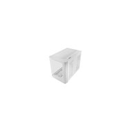Mars gaming mc-fusionm, caja gaming micro-atx, ventana lateral y frontal curvo de cristal templado continuo, minitorre pc doble 