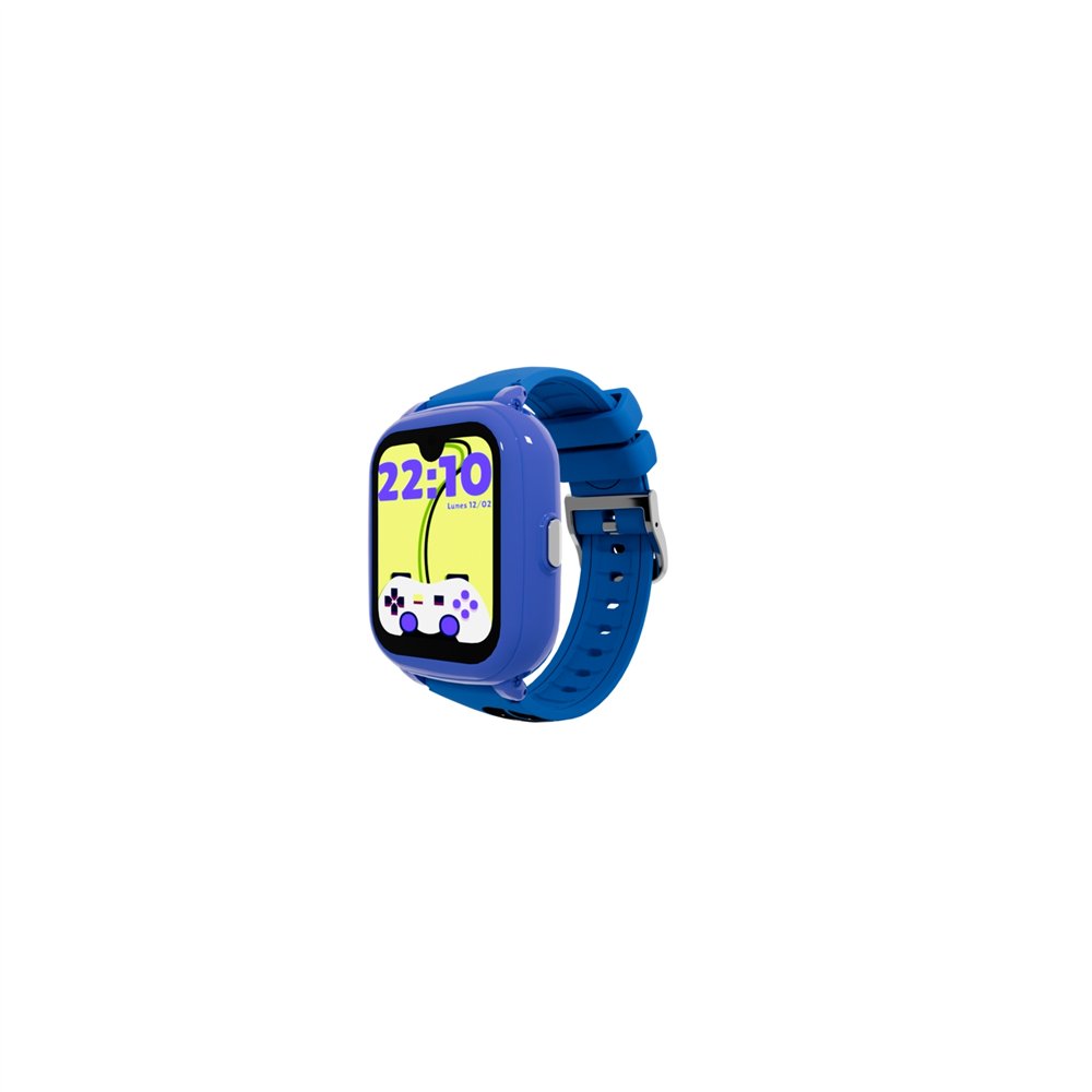 Smartwatch savefamily iconic plus 2 correa silicona estampada azul gamer 4g