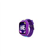 Smartwatch savefamily iconic plus 2 correa silicona estampada morado graffiti 4g