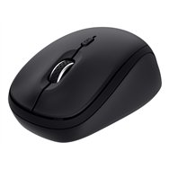 trust yvi+ ratón universal ambidextro rf wireless + bluetooth óptico 1600 dpi