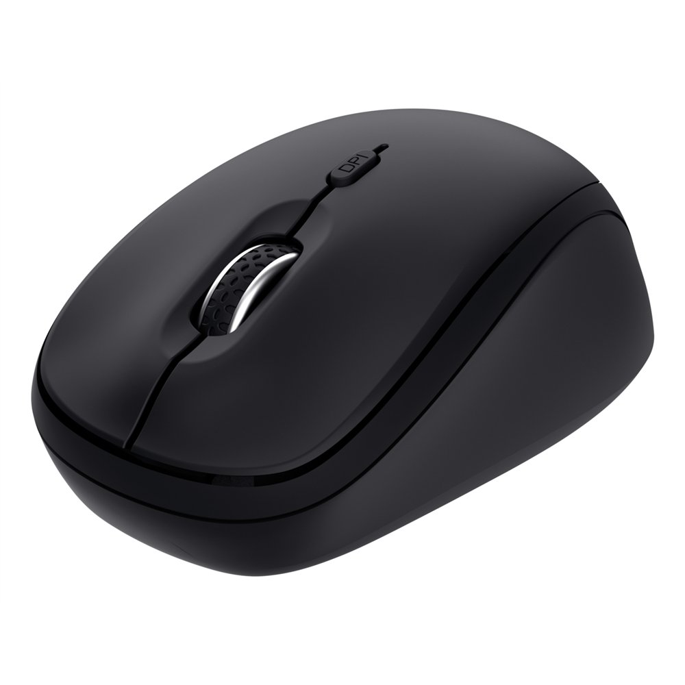 Trust yvi+ ratã³n universal ambidextro rf wireless + bluetooth ãptico 1600 dpi