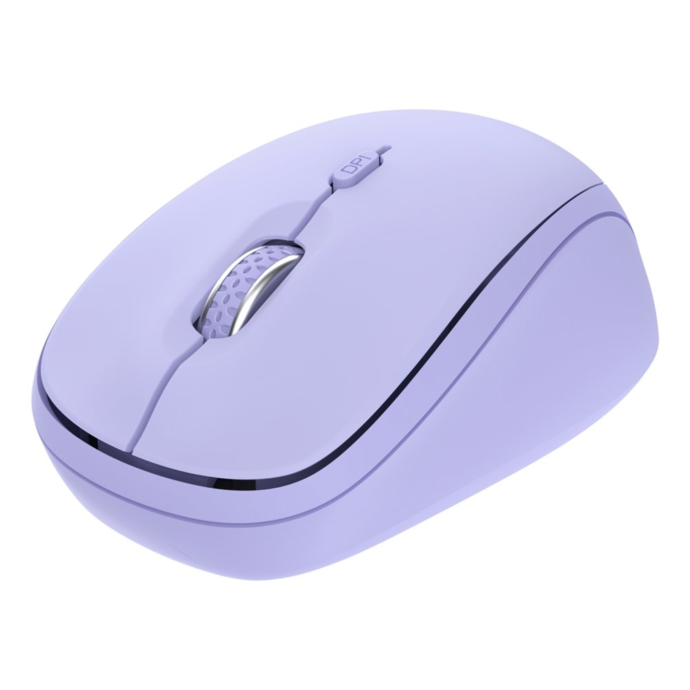 trust yvi+ ratón universal ambidextro rf wireless + bluetooth óptico 1600 dpi