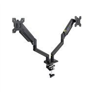 Tooq db1434tnr-b soporte para monitor 86,4 cm (34") escritorio negro