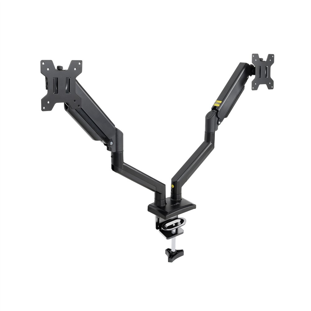 Tooq db1434tnr-b soporte para monitor 86,4 cm (34") escritorio negro