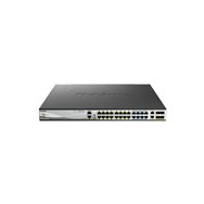 D-link dms-3130-30ps switch gestionado l3 2.5g ethernet (100/1000/2500) energã­a sobre ethernet (poe) 1u negro