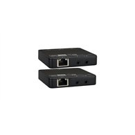 Levelone hve-9006 extensor audio/video transmisor y receptor de seã±ales av negro