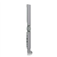 Aisens soporte de sobremesa ajustable para portail / tablet con usb-c docking 4 en 1, gris