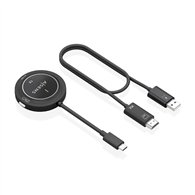 aisens usb-c a hdmi inalambrico 1080p 30m + usb-c pd 100w, negro
