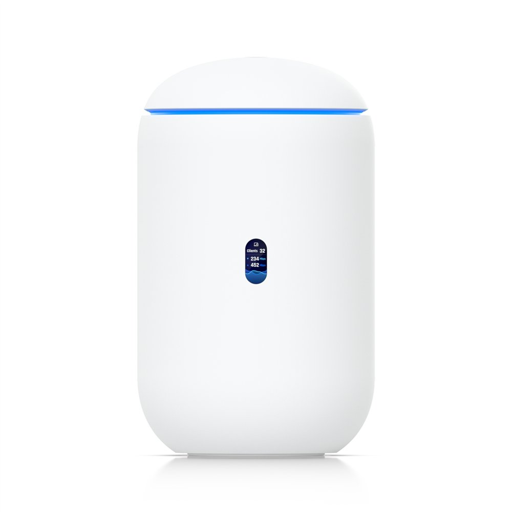 Ubiquiti dream 7 router inalámbrico 25 gigabit ethernet tribanda (24 ghz / 5 ghz / 6 ghz) blanco
