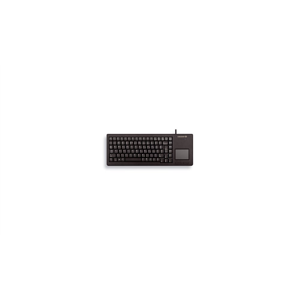 Cherry xs touchpad teclado universal usb qwerty inglés de ee uu negro
