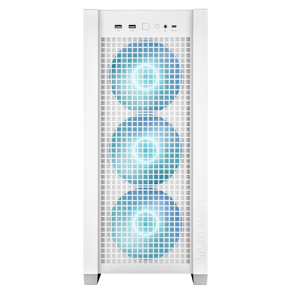 asus tuf gaming gt302 argb midi tower blanco