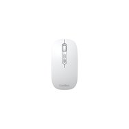 coolbox w02 ratón hogar ambidextro rf wireless + bluetooth óptico 1600 dpi