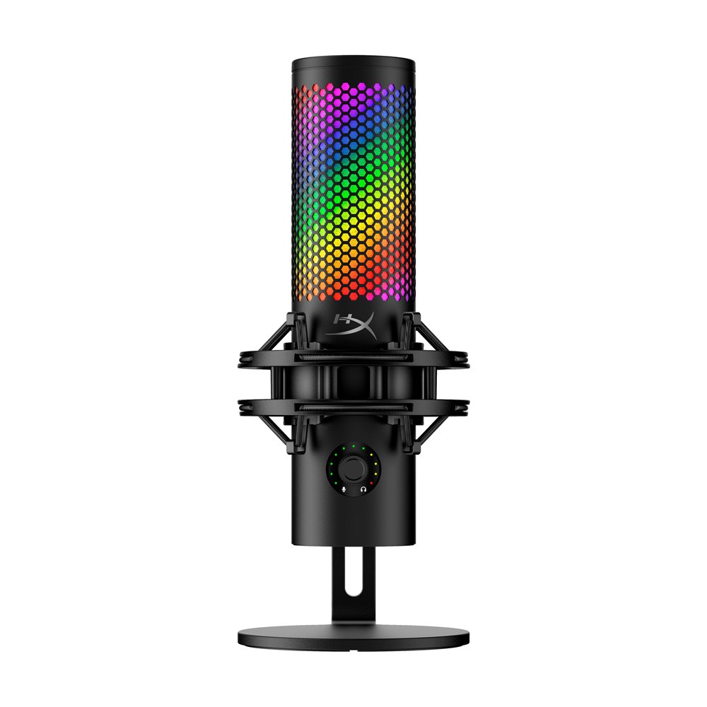 Hp hyperx quadcast 2 s - usb microphone (black) negro micrófono de superficie para mesa