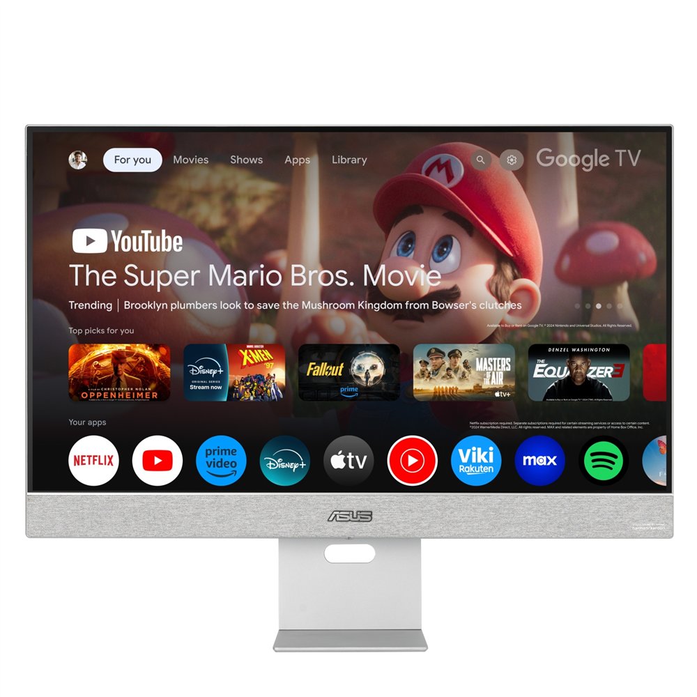 ASUS ZenScreen Smart Monitor MS27UC pantalla para PC 686 cm (27) 3840 x 2160 Pixeles 4K Ultra HD LCD Gris