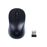 Ewent ratã³n ã³ptico inalã¡mbrico 800-1200-1600dpi y clics silenciosos