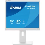 Iiyama prolite b1980s-w1 pantalla para pc 48,3 cm (19") 1280 x 1024 pixeles svga led blanco