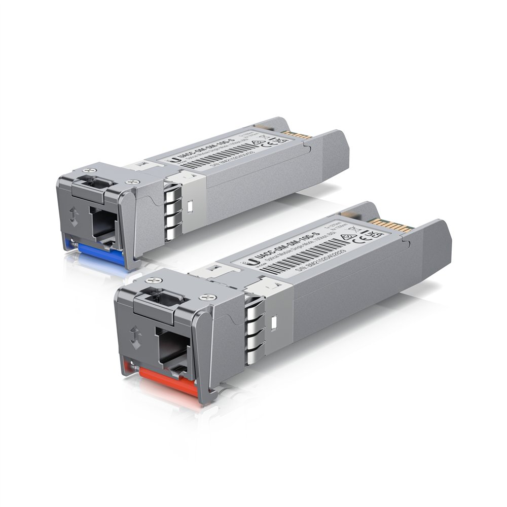 Ubiquiti uacc-om-sm-10g-s-20 red modulo transceptor fibra óptica 10000 mbit/s