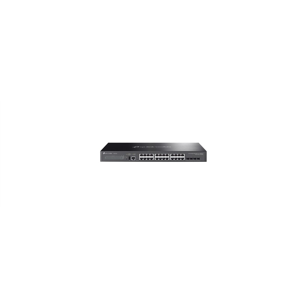 tp-link omada sg5428x switch gestionado l3 gigabit ethernet (10/100/1000) negro