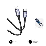 Subblim cable plus 100w c-c 1m black