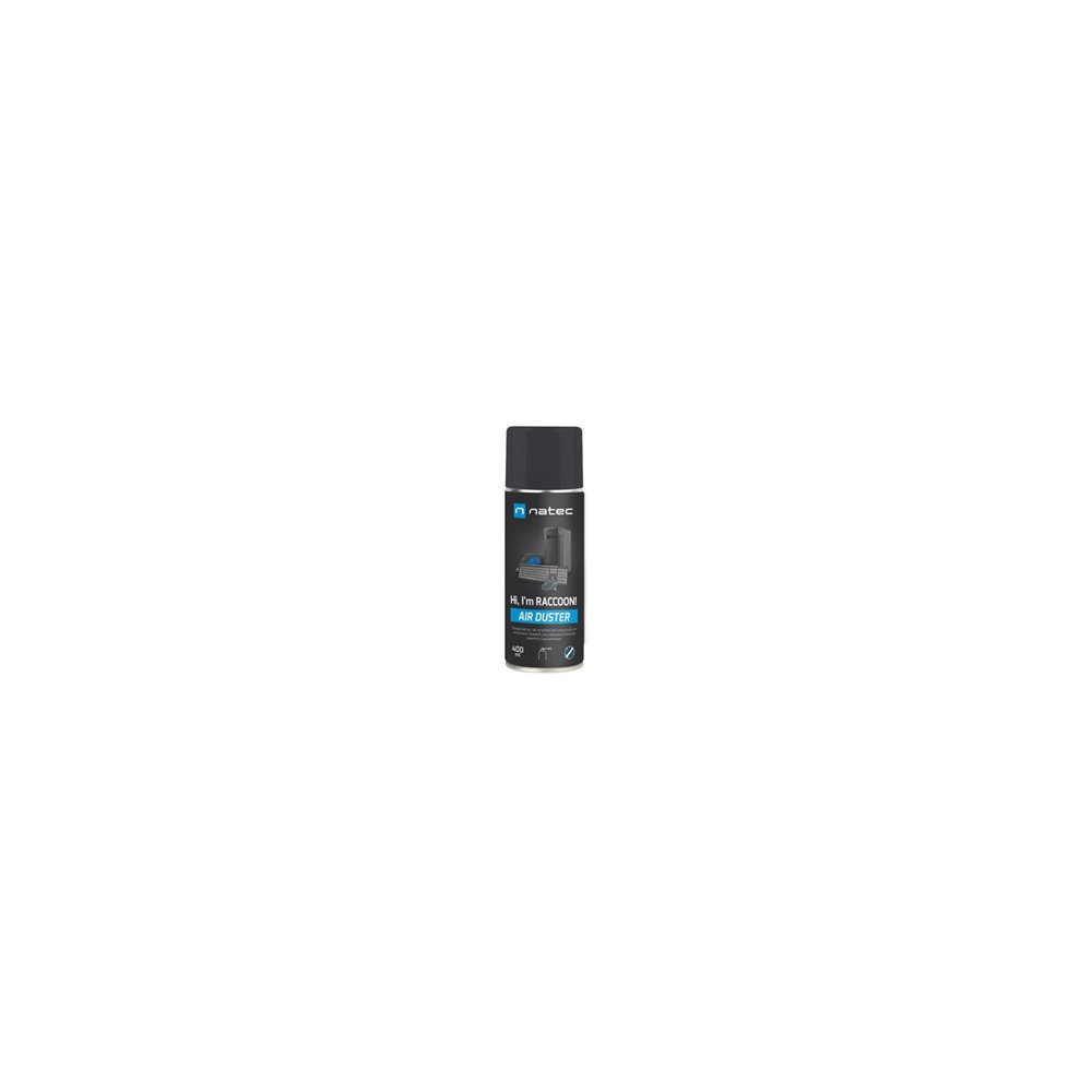 Natec raccoon 400 limpiador de aire comprimido 400 ml