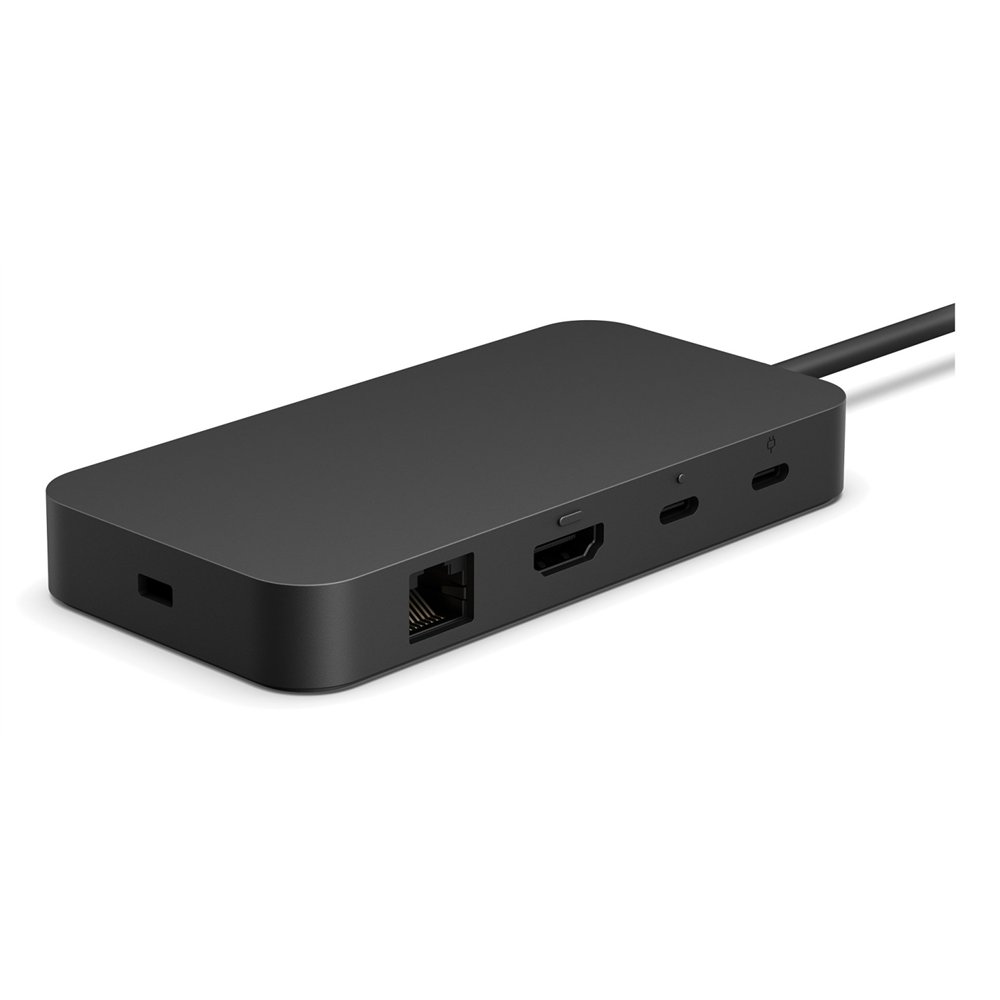 Microsoft surface usb4 dock alã¡mbrico negro