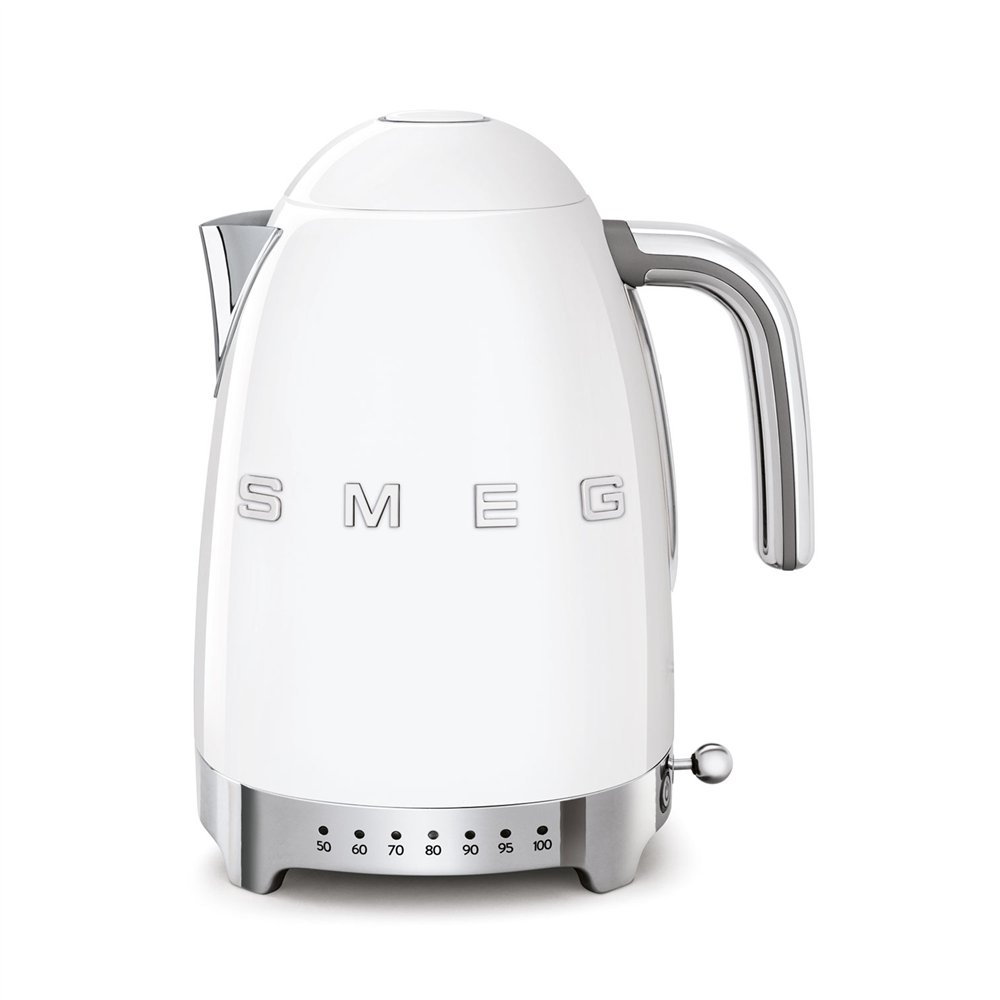 Smeg klf04wheu tetera eléctrica 1,7 l 2400 w blanco