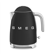 smeg klf03blmeu tetera eléctrica 1,7 l 2400 w negro, cromo