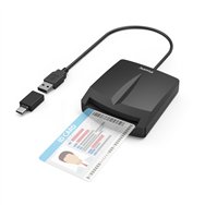 Hama 00053398 lector de tarjeta usb interno negro