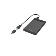 Hama 00200760 caja para disco duro externo carcasa de disco duro/ssd negro 2.5"
