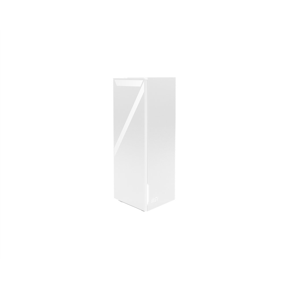 Msi roamii be lite mesh system 1-pack doble banda (2,4 ghz / 5 ghz) wi-fi 7 (802.11be) blanco 3 interno