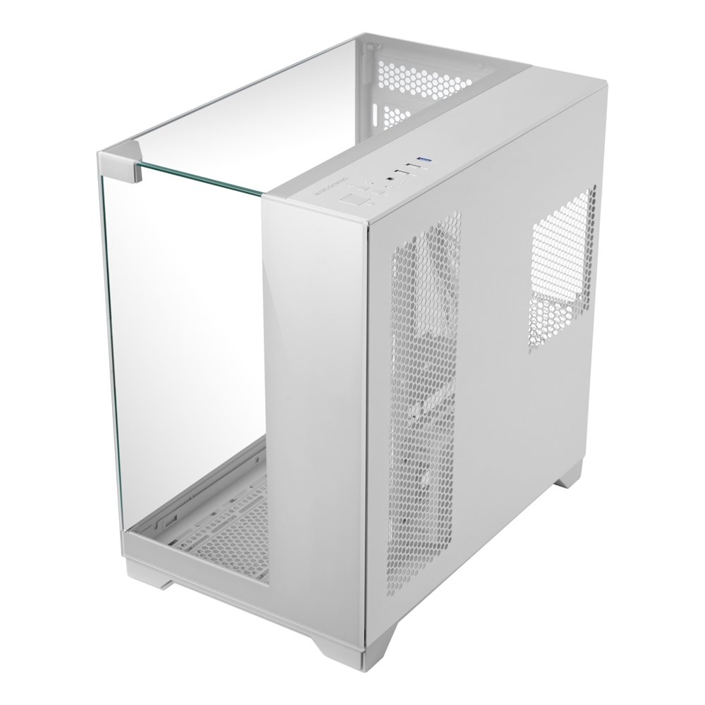 Mars gaming mcvisionw carcasa de ordenador midi tower blanco
