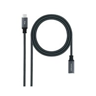 Nanocable 10.01.4501-l150-comb cable usb usb 3.2 gen 2x2 1,5 m usb c negro