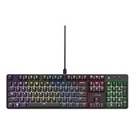 Trust gxt 871 zora teclado juego usb qwerty espaã±ol negro